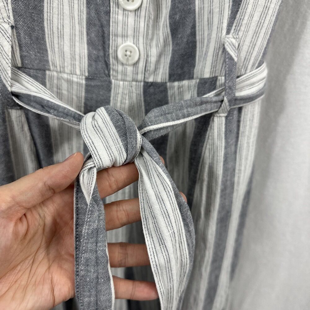 Rails Happer Laguna Striped Linen Blend Jumpsuit … - image 8